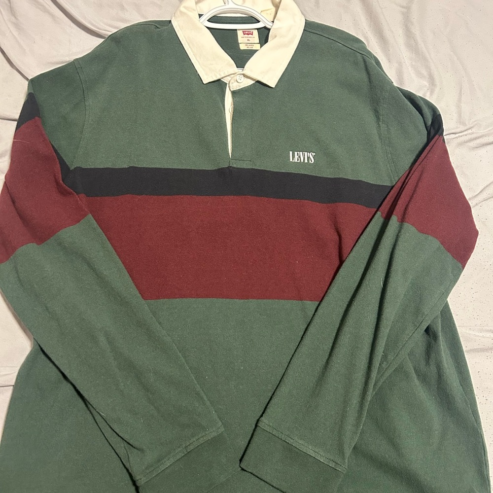 LEVIS RUGBY SHIRT MENS XL